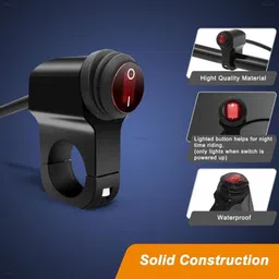gonama Front, Rear LED Indicator Light for TVS Streek image 4