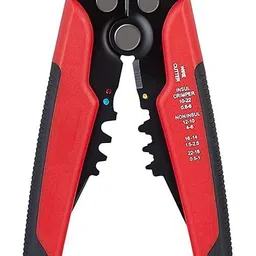 zishnav Multifunctional Cable Wire Stripper Cutter, Crimping Stripping Plier Tool Self-adjusting 8" Automatic Wire Stripper/Cutting Pliers Manual Crimper-picture-45