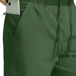 bellwit Solid Men Green Casual Shorts image 3