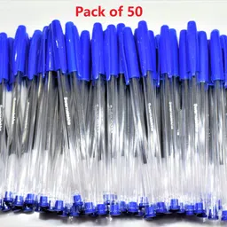 swarnalekha Use & Throw KRISTY Ballpoint Pen Blue ink Throw Away Xtra Write Crystal Ball Pen-picture-23