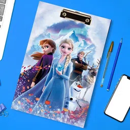 creative print solution Frozen2 Princess Reprint Clip Board Exam Pad (14x9.5 Inches) image 3