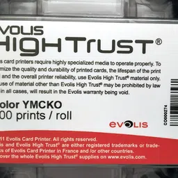 Evolis Evolis Primacy 1 YMCKO300 Prints With Cassette Tri-Color Ink Cartridge image 4