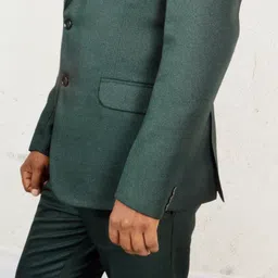 skylux Men Solid Single Breasted Festive & Wedding Blazer image 3