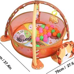 wonder creatures Baby Gym Play Mat, 3?in?1 Newborn Baby Playmat image 5