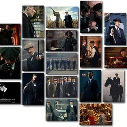 dreamwall Peaky Blinders Wall Poster Set – 18-Pack Unframed Collage Prints (6x4 Inch) – Aesthetic TV Show Décor for Fans, Bedroom, Living Room & Lounge Walls Photographic Paper-picture-15