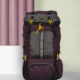 matsun Travel bag trekking bag mountaineering bag Hiking Backpack Purple Rucksack- 90 L-picture-14