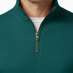 try this Men Full Sleeve Solid Sweatshirt image 2