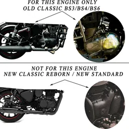 DOLPHIN PREMIUM BLACK MODIFY YOUR BIKE & SCOOTY With GLOBE Silencer’s India’s NUMBER 1 TOP MATERIAL RICH SOUND INDIA KA DILL KARE DHUK DHUK . Royal Enfield, Universal For Bike Classic, Classic 350, Classic 500, Classic Chrome, Classic Desert Storm, Thunder Bird 350, Thunder Bird 500, Super Thunderbird, Heavy Duty Super XL, Universal For Bike Full Exhaust System image 5