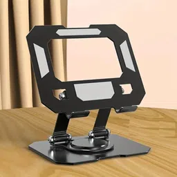 ZIRAK Laptop Stand with 360° Rotating Base | Ergonomic Adjustable Notebook Stand | Riser Holder Laptop Stand Compatible with up to 13 inches Laptops - Iron Floor and Desk Stand Rotatable Laptop Stand with Adjustable Height Compatible with Universal Laptops-picture-45