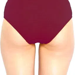 midaz Pack of 10 Women Hipster Brown Panty image 2