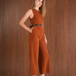 sassafras Solid Women Jumpsuit image 3