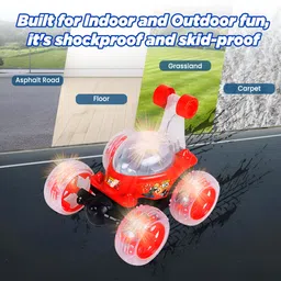 kid kraze Rechargeable Remote Control 360 Degree Stunt Car Music & Lights for Kids_590 image 3