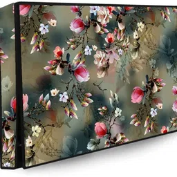 HELLO DADA 32 Inch Led TV Cover Waterproof with Transparent Polyethene Layer for 32 inch Thomson, KODAK, Sony, Samsang, Mi Led TV Cover - Led-32-K-Gry-Pnk-FL-picture-10