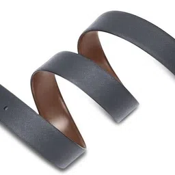 tommy hilfiger Men Casual Black, Brown Genuine Leather Reversible Belt image 3