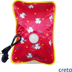 (Portable Pain Reliever Electrothermal Warmer Pad Gel Heating) Electric 1 L Hot Water Bag-image-23