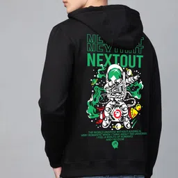manlino Men Full Sleeve Graphic Print Hooded Sweatshirt-picture-24