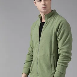 roadster Men Self Design Bomber Jacket image 3