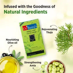 dr. batra's Skin and Hair Essentials Herbal Cream , Black image 4