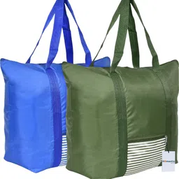 homestic Storage Bag|Grocery Bag|Front Pocket Bag with Handle|Pack of 2|Multi Pack of 2 Grocery Bags-picture-12
