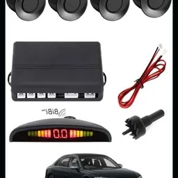 peeps store Car Premium 4 Black Reverse Parking Sensor-AP25B380 Car Premium 4 Black Reverse Parking Sensor-AP25B380 Parking Sensor image 1