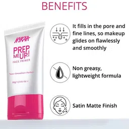 nykaa PREP ME UP FACE PRIMER Primer - 30 g image 3