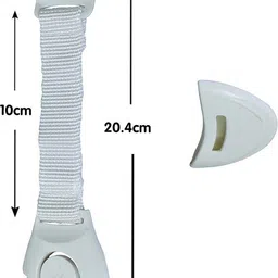 safe-o-kid Extra Flexible Fabric, One Side Open Long Multi-Purpose Child Safety Lock (Pack of 1) image 3