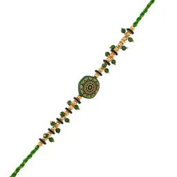 Voylla Men Pearls Thread Rakhi image 2