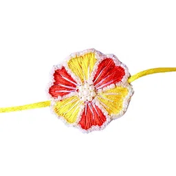 Sangria Beaded Wraparound Rakhi image 4