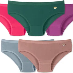 selsia Pack of 5 Women Hipster Multicolor Panty image 1