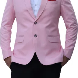 aljaami Men Solid Single Breasted Casual Blazer-picture-22