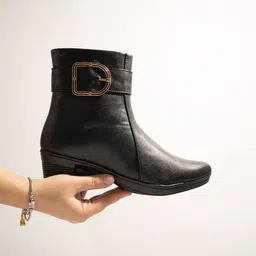 shoetopia Boots,Casual,Party Wear, Daily Wear, Trendy, Comfortable Stylish Boots for Girls Boots For Women image 3