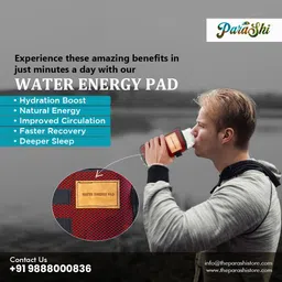 parashi Bio Magnetic Water Bottle Cover | Water Energy Pad image 5