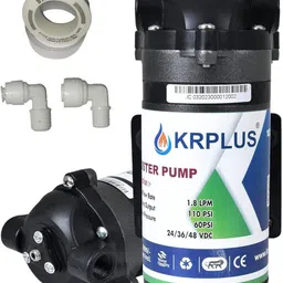 krplus RO Booster Pump | 110 PSI High Pressure | Copper Winding | 1 Year Warranty Solid Filter Cartridge-picture-24