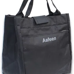 aafeen Black Men and Women /Tiffin Bag/lunch bag /Storage Bag Waterproof Lunch Bag-picture-10
