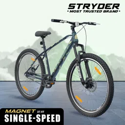 stryder 27.5 Magnet Single Speed Bicycle With Disc Brake & Front Suspension| 27.5 T (inch) Mountain Cycle-picture-18