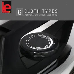 le - ease lite 750W Ultra Light-Weight Dry Iron box with Non Stick Soleplate press 750 W Dry Iron image 5