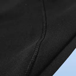 caligostle Solid Men Black Tights image 4