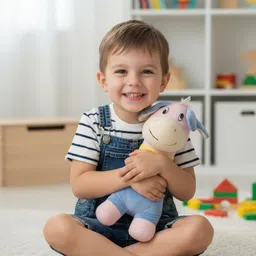 the thoughtful gifts Rainbow Giraffe Soft Plush Toy - 46 cm image 4