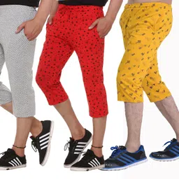 shaun Printed Men Three Fourths image 2