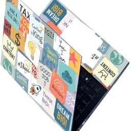 Skinny Full & Body Laptops Skin Bubble-Free HD Quality Sticker FBD_SK42_Motivational-B Babble free Vinyl Laptop Decal 15.6-picture-29