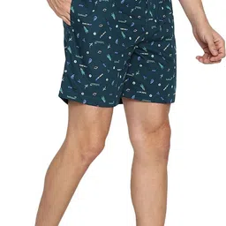 van heusen Pack of 2 Allover Print And Side Pocket Printed Men Boxer image 3