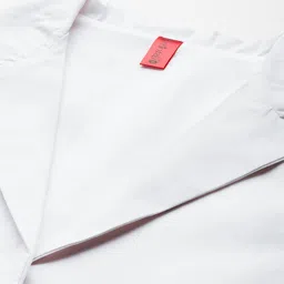 cottinfab Women Solid Single Breasted Formal Blazer image 4