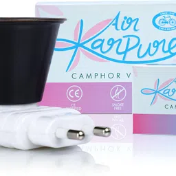 cycle Pure Air Karpure Electric Diffuser with Tablets + Bhimseni Camphor 100 GM Diffuser Set image 2