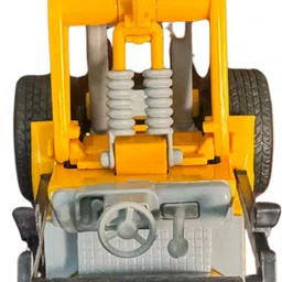 sai samrudh enterprises JCB loader Die-Cast Metal Pull Back Toy 1:24 Scale image 4