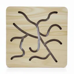 curious cubs Wooden Animal Maze Puzzle Board for Kids | Early Learning Educational Toy image 2