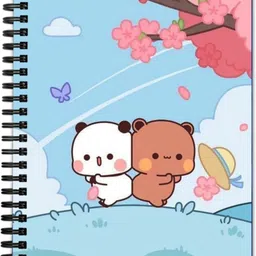 craft maniacs CUTE 2023 COLLECTION A5 Notebook RULED 160 Pages image 1