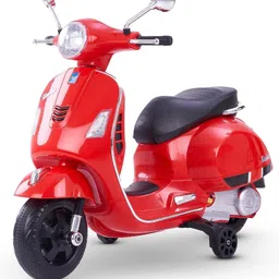 ebabykart Vespa 12V Electric Ride On Scooter For Kids with Foot Accelerator 3-7Yrs Scooter Battery Operated Ride On-picture-26