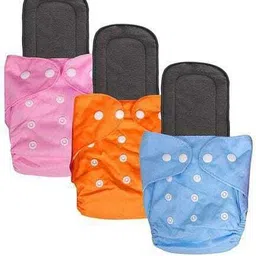 meeowmee Reusable, washable baby cloth diaper/ button diaper , free size adjustable baby diaper with high quality insert Free . 0 to 24 months-picture-20