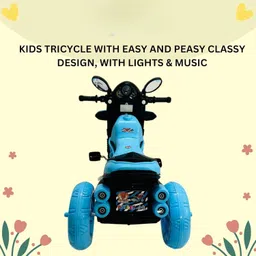 smallfoottoys Bullet Theme Tricycle for kids with Light and Sound, Capacity 30 Kg BULLET01 Tricycle image 2