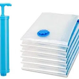 maitri enterprise 5Pack Vacuum Compression Storage Bags With Pump,Space Saver Sealer Bag M120 Travel Storage Vacuum Bags-picture-3